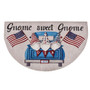 Gnome Sweet Gnome Patriotic Truck Half Mat G00351