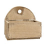 Small Rustic Pallet Mail Bin 2 Asstd (Pack Of 2) G22110