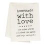 Homemade With Love Dish Towel G54085 By CWI Gifts