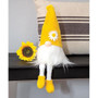 Fuzzy Yellow Flower Gnome W/Dangle Legs GADC4015