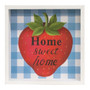 Home Sweet Home Strawberry Framed Box Sign GH36033