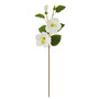 28" Hibiscus Artificial Flower (Set Of 12) - White (2342-S12-WH)