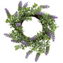 Purple Sage Boxwood Candle Ring FBR3905