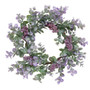 Lavender Eucalyptus with Seeds Wreath 14" FT29002