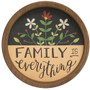 Family Is Everything Round Sign 2 Asstd. (Pack Of 2) G35788