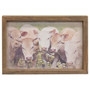 Gathered Cows Framed Print Wood Frame G35998