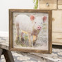 Pasture Pig Framed Print Wood Frame G36003