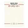 Department of Naughty & Nice Mini Notepad G55025