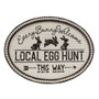 Local Egg Hunt Beaded Sign G60425