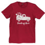 *Loads Of Love T-Shirt Cardinal Red Large GL102L By CWI Gifts