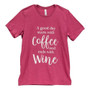 A Good Day Starts With Coffee T-Shirt Heather Raspberry Medium GL99M