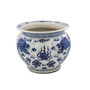 Blue And White Porcelain Pot Planter Dragon Motif (1155C)