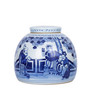 Blue And White Porcelain Ming Jar Three Wise Men (1603P)
