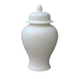 Temple Jar Ivory White - Small (1810G)