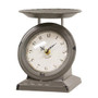 Vintage Dark Gray Old Town Scale Clock G75026