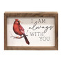 Always With You Cardinal Framed Print 8X5 GKH35