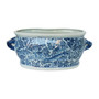 Blue And White Phoenix Foot Bath Planter (1589A)