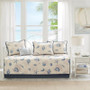 100% Polyester Printed 6Pcs Daybed Set - Blue MP13-4474