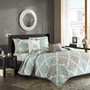 100% Polyester Microfiber Printed Quilted 6Pcs Coverlet Set - Full/Queen MP13-1420
