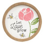 Let Love Grow Circle Frame G35916