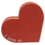 PS I Love You Heart Chunky Sitter 2 Asstd. (Pack Of 2) G35922
