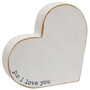 PS I Love You Heart Chunky Sitter 2 Asstd. (Pack Of 2) G35922