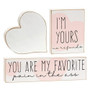 *3/Set I'M Yours Blocks G36024 By CWI Gifts
