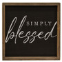 Live Simply Chalkboard Look Frame 2 Asstd. (Pack Of 2) G36078