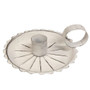Starburst Taper Candle Pan White G90998W By CWI Gifts