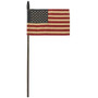 Teastained USA Flag Pick 14" (6.5"x4"Flag) GCS38208