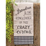 Grandma Is The Ringleader Dish Towel G54170 By CWI Gifts