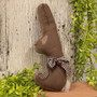 Primitive Chocolate Bunny Ornament GCS38306