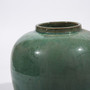 Vintage Green Jar Flat Bottom (2107A)
