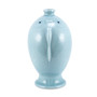 Seafoam Blue Carved Fish Vase Large (3015L)