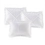 100% Polyester Microfiber Reversible 6Pcs Daybed Set - White MP13-5025