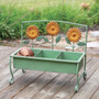 Metal Bench Planter 770322