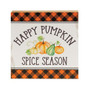 Happy Pumpkin Spice Season Square Block G24152