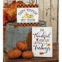 Happy Pumpkin Spice Season Square Block G24152