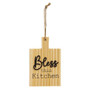 Bless This Kitchen Natural Cutting Board Ornament G35862