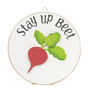 Spread Hap-Pea-Ness Mini Round Easel Sign 2 Asstd. (Pack Of 2) GH36040