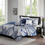 100% Cotton Printed 6Pcs Coverlet Set - Full/Queen MP13-5578