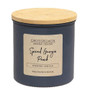 Spiced Georgia Peach 14Oz Jar Candle W/Wood Lid G00347 By CWI Gifts