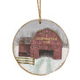 *Cut Your Own Round Christmas Ornament G19NK019 By CWI Gifts