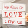 I Love Us Skinny Block 3 Asstd. (Pack Of 3) G35939 By CWI Gifts