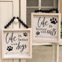 Life Is Better With Pets Beaded Sign 2 Asstd.(Pack Of 2) G35980