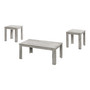 Table Set - 3-Piece Set / Industrial Grey (I 7860P)
