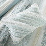 100% Cotton Printed Pieced 9Pcs Duvet Set W/ Pintuck - Queen MP12-389