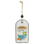 Farmhouse Fall Pumpkins Enamel Beaded Tag G65285