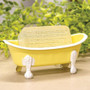 Yellow Iron Bathtub Soap Dish G70117