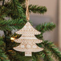 Nordic Tree Wood Ornament GSUN4119